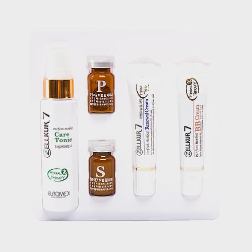Zellkur7 Perfect Herbal Coco Minimi peel Set - renewal cream