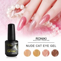 RONIKI UV Pink Cat Eye Gel,Cat Eye Gel,Cat Eye Gel Polish