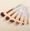 High Quality Crystal Handle 6pcs Makeup Brush Set
