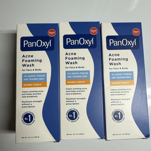 PanOxyl 10% Benzoyl Peroxide Acne Foaming Wash 156g
