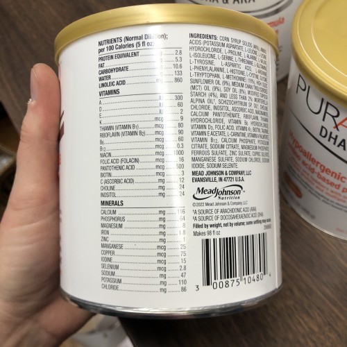 Nutramigen PurAmino Infant Formula DHA & AHA 14.1 OZ