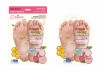 DEWFIERE FOOT PEEL MASK [PEACH + HONEY] - 2 PIECE SET