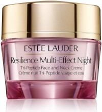 Estee Lauder Resilience Multi-Effect Night Tri-Peptide Face and Neck Creme, 1 oz / 30 ml