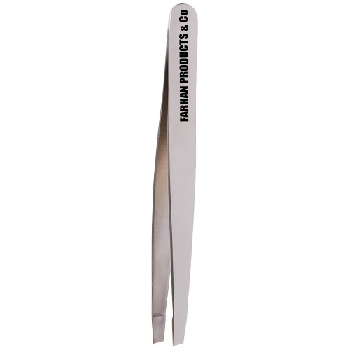 Blackhead Removal Tweezer Stainless Steel Blemish Extractor Tool Whitehead Pimple Bend Curved Tweezer Slant Tip Tweezer