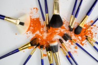 Custom Luxury 20PCs Blue Makeup Brush Set