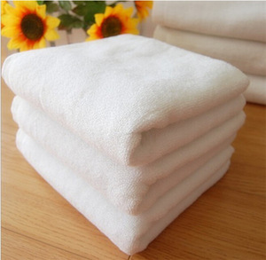 100% Cotton 16s White Towel Sets Wholesale Hotel Bathroom Towel Supplies