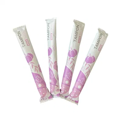 100% Organic Cotton Tampons Applicator Biodegradable Tampons Eco Friendly Tampon Pour Savon Artisanal