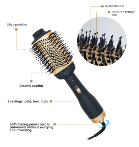 1000W Negative Ion Hair Dryer Brush One Step Hair Dryer And Volumizer Hot Air Brush Styler