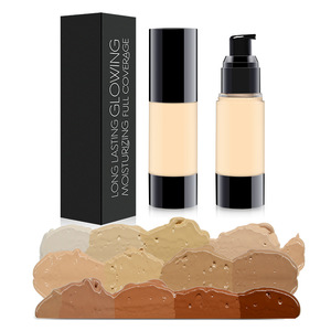 2018 Wholesale Cosmetic Private Label Waterproof Long Lasting Full Coverage Makeup Liquid Foundation For All Skin