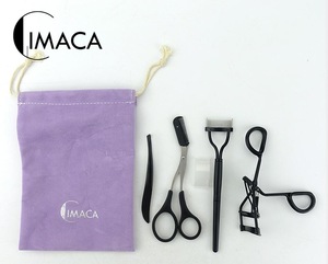 4 in 1 eyelash tool eyebrow kit makeup kits with pouch for women & girls