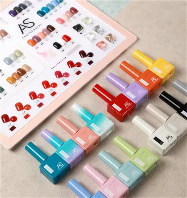60 Colors Soak off Long Lasting LED/UV Nail Polish OEM Private Logo Gel Polish Kit for Nail Art