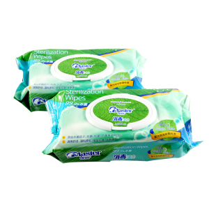 80 Sheets/Pack  Customised disinfectant-wipes Wet Tissue Hand Face Clean Body Wet Wipes