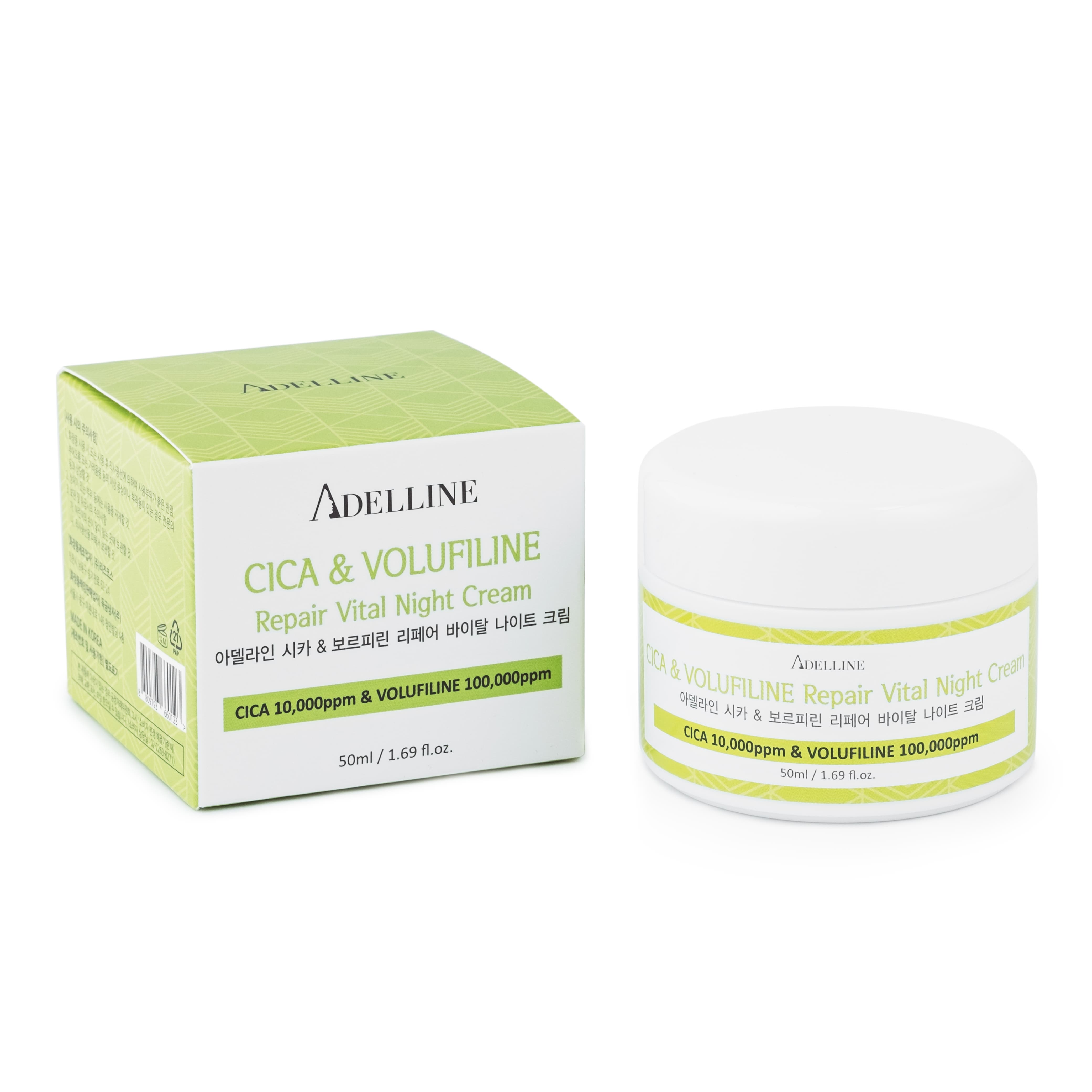 Adelline CICA &amp; VOLUFILINE Repair Vital Night Cream
