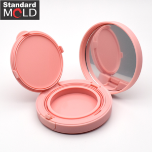 Air Cushion Compact Cosmetic Containers and Packaging with mirror made in Korea