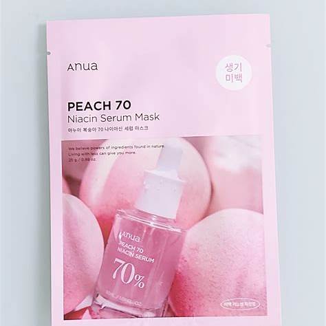 [ANUA]PEACH NIACIN SERUM MASK (10PCS)