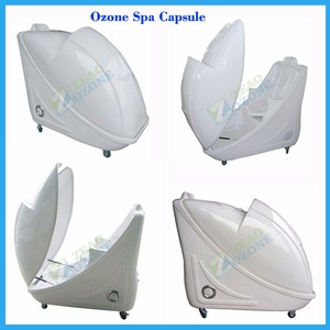 Aroma sauna steam capsule, ozone therapy spa capsule herbal steamer for wellness