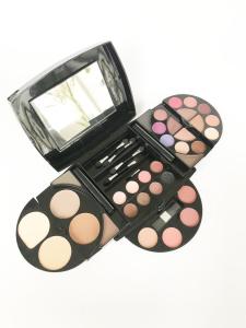 China supplier Mini combination super luxury 36 colors eyeshadow palette lipgloss blusher palette with mirror