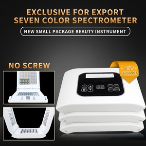 China wholesale OEM service Latest type PDT led red light therapy 7 color light skin rejuvenation machine