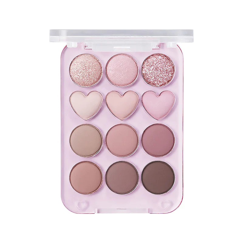(Colorgram) Pin Point Eyeshadow Palette 02 Pink+Mauve=♥
