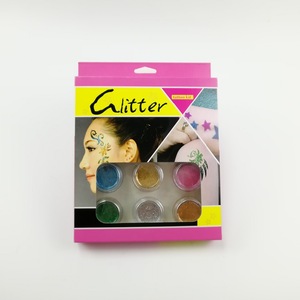 Eco-friendly Non-toxic Body Art Glod Sliver Glitter