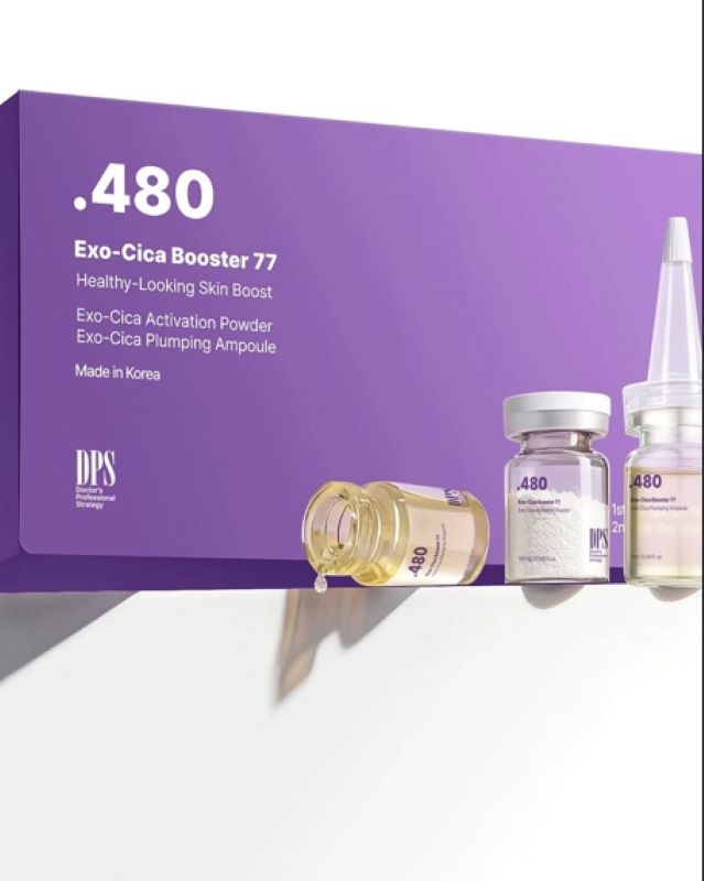 Exo-Cica Booster 77, Peptides, collagen, and multi-layer hyaluronic acid