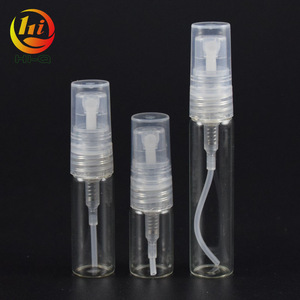 high quality mini perfume bottles 3 ml spray mist atomizer glass bottle