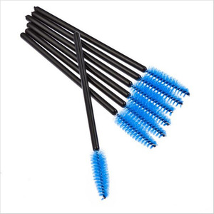 Hot Sale 100Pcs Disposable Eyelash Brush Mascara Wands Applicator One-Off Eye Lash Brush Makeup Tools