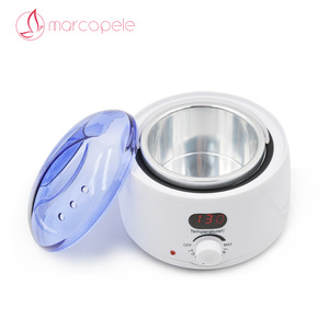 Hot Sale Led Digital Temperature Control 500CC Electric Melting Pot Wax Warmer Heater For Hard Soft Wax Use