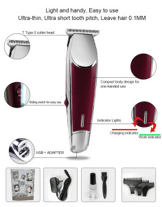 Hot selling trimmer hair clippers,Men Professional Electric Hair Trimmer Hair Cutting Machine