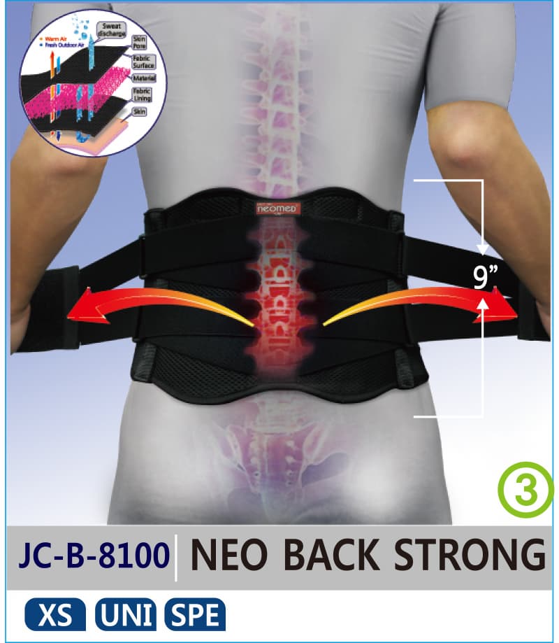 JC-B-8100 NEO BACK STRONG