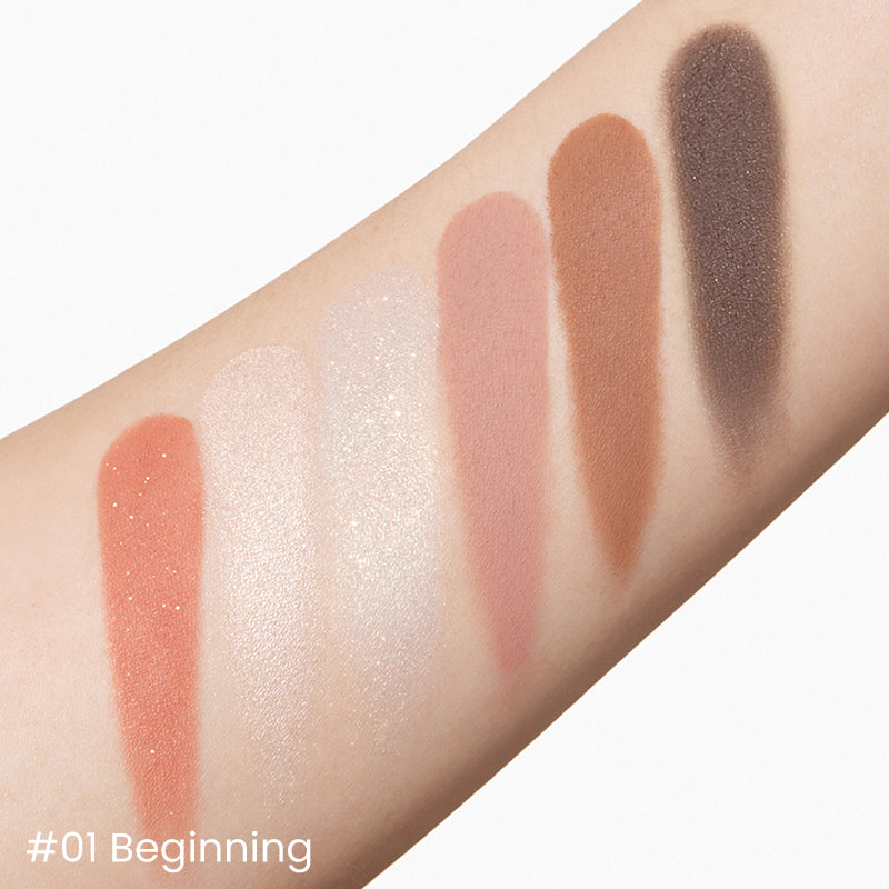 (LAKA) Forever6 Eye Palette [#01 Beginning] 7g