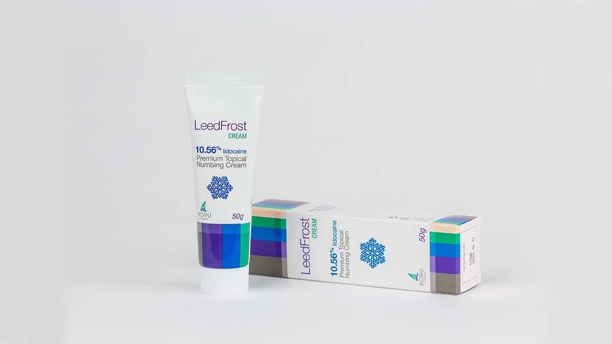 LeedFrost Cream 50 g - Premium topical numbing cream