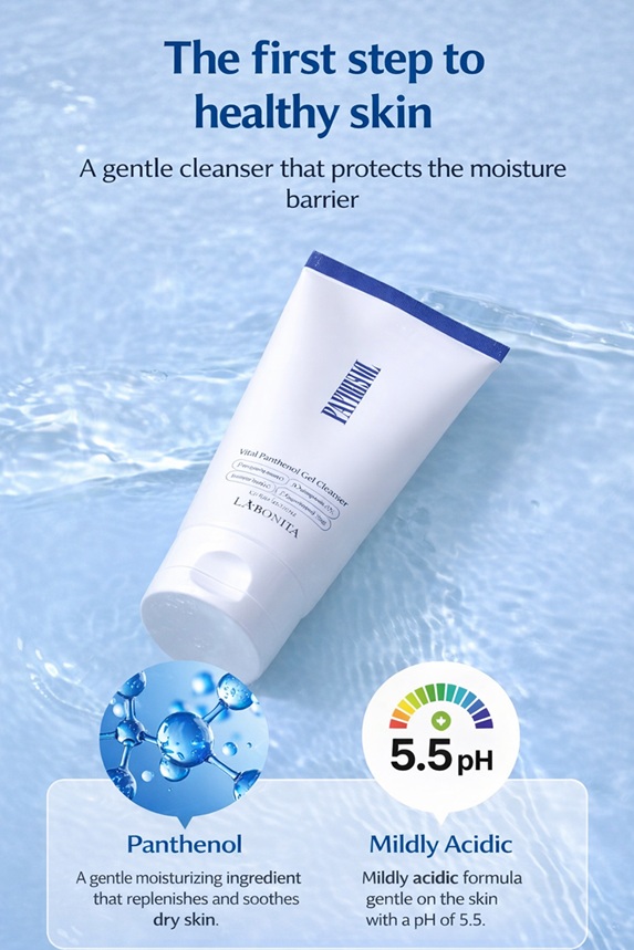 Lumora Panthenol Gel Cleanser