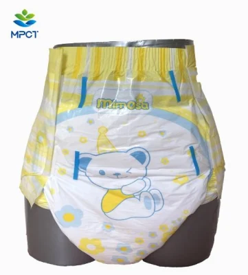 Manufacturer Direct Sale Disposable Super Absorbent Ultra Thick Most Soft Printed Backsheet Wetness Indicator Disposable Adult Diaper