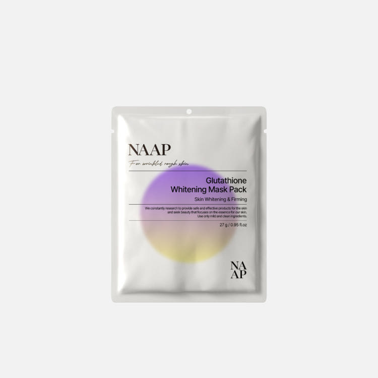 (NAAP) Glutathione whitening mask pack 27g