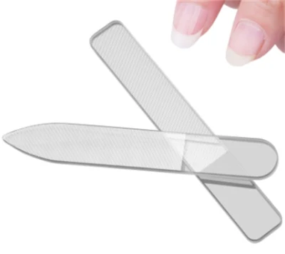 Nano Glass Nail File Transparent Nail Polishing Custom Logo