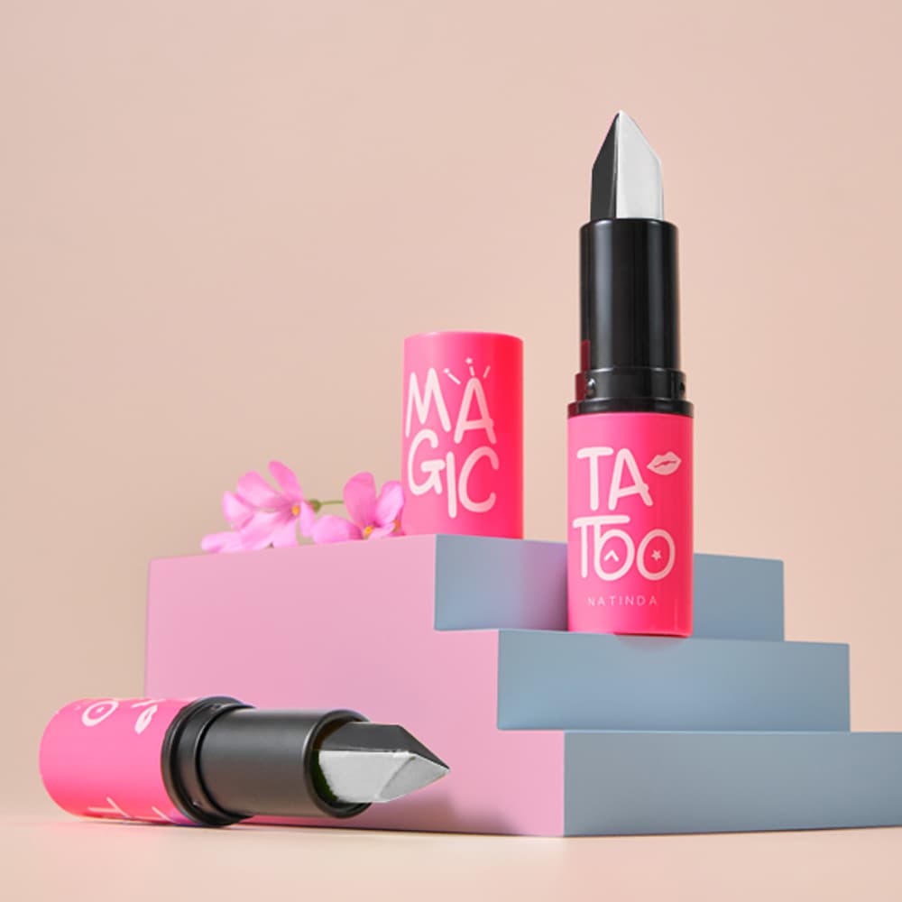 NATINDA Magic Tattoo Lipstick Black&amp;White