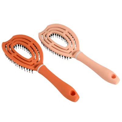 New Hot Selling Custom Color Waterproof Massage Plastic Portable Detangling Hair Brush