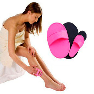 New Style Smooth Leg Arm Skin Pads Face Upper Lip Hair Removal Exfoliator Set