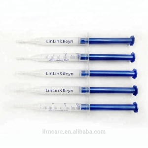Non Peroxide Non Painful Non Sensitivity Teeth Whitening Gel Syringe Teeth Bleaching Gel
