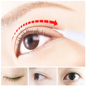 OEM Wholesale Custom Makeup Girl Natural Transparent Double Eyelid Shaping Eye Cream