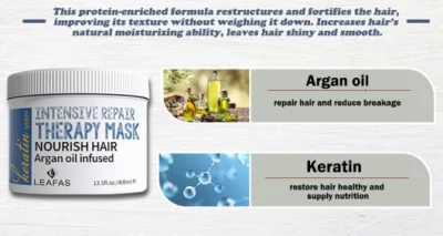 OEM/ODM Hair Care Products Argan Oil Hair Repair Mask