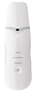 Personal Beauty Care Portable Digital Dry Ultrasonic Face Skin Scrubber