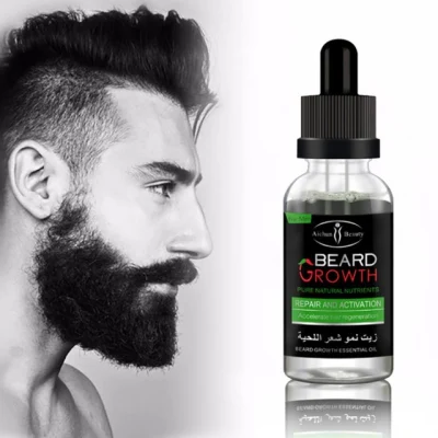 Private Label 100% Natural Pure Beard Growth Oil Organic Natural Mens Beard Essential Oil
