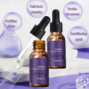 Private label OEM pure lavender essential oil natural skin care body massage oil