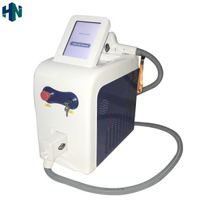 Professional small portable Totally painless beauty equipment 808nm diode laser hair removal machine for perm free shipping cost