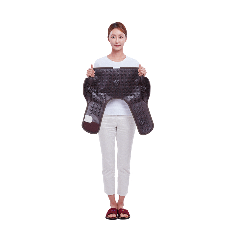 Shoulder thermo-therapist with Bio-Ceramic Stones