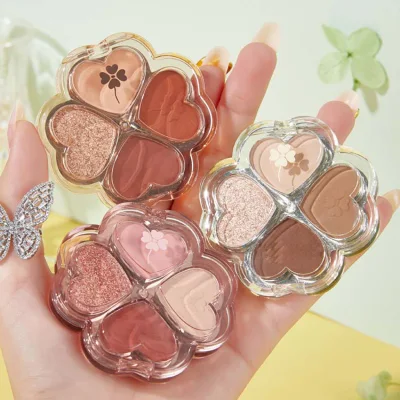 Si Leafy Eye Shadow Pallet High -Bottom Paint Appliance Makeup Pigment Custom Mini -Flashy Eye Shadow Tuning Board