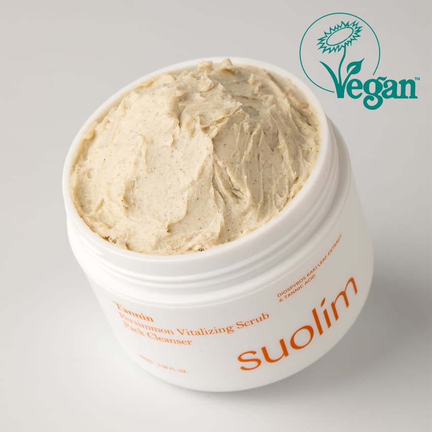 Suolim Tannin Persimmon Vitalizing Scrub Pack Cleanser