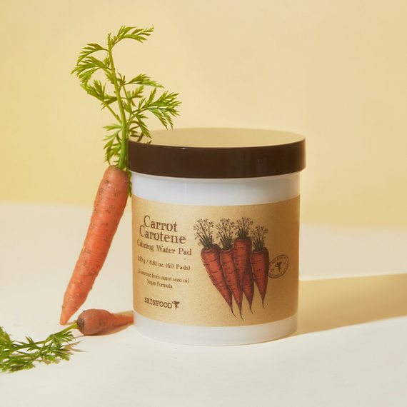 [THE SKIN FOOD] CARROT CAROTENE CALMING WATER PAD